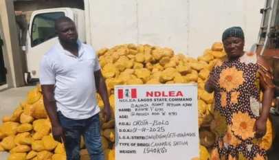 NDLEA nab 61-year-old Lagos biz woman, socialite for drug trafficking 2 IMG 20250105 WA0009